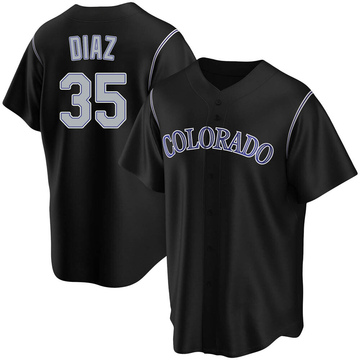 Elias Díaz Colorado Rockies Nike Home Replica Player Jersey - White